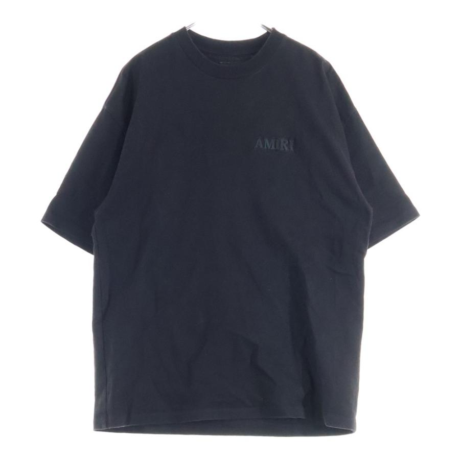 AMIRI（アミリ） 刺繍/ワッペンロゴ オーバーサイズ 半袖Tシャツ