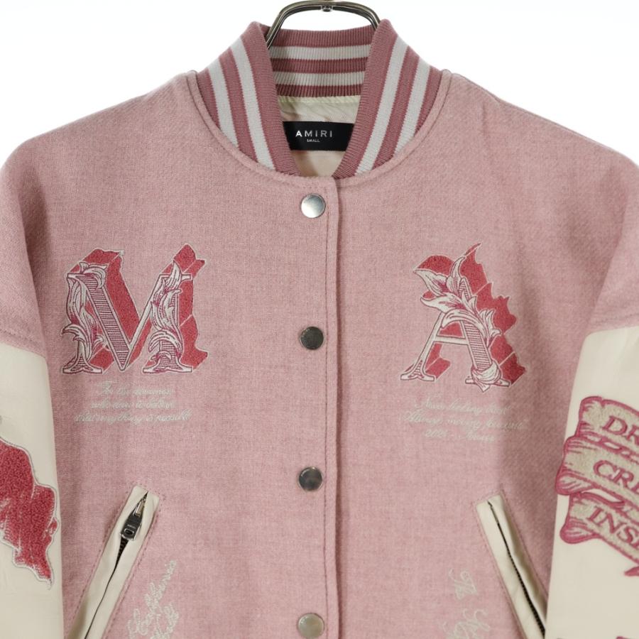 AMIRI（アミリ） Angegel Varsity Jacket エンジェル MAロゴ刺? バー