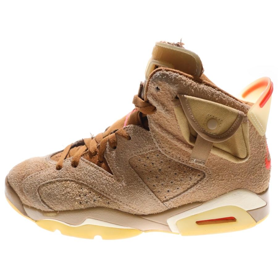 トラヴィススコット エアジョーダン6 レトロ ハイカットスニーカー NIKE（ナイキ） ×TRAVIS SCOTT AIR JORDAN 6 トラヴィススコット エア