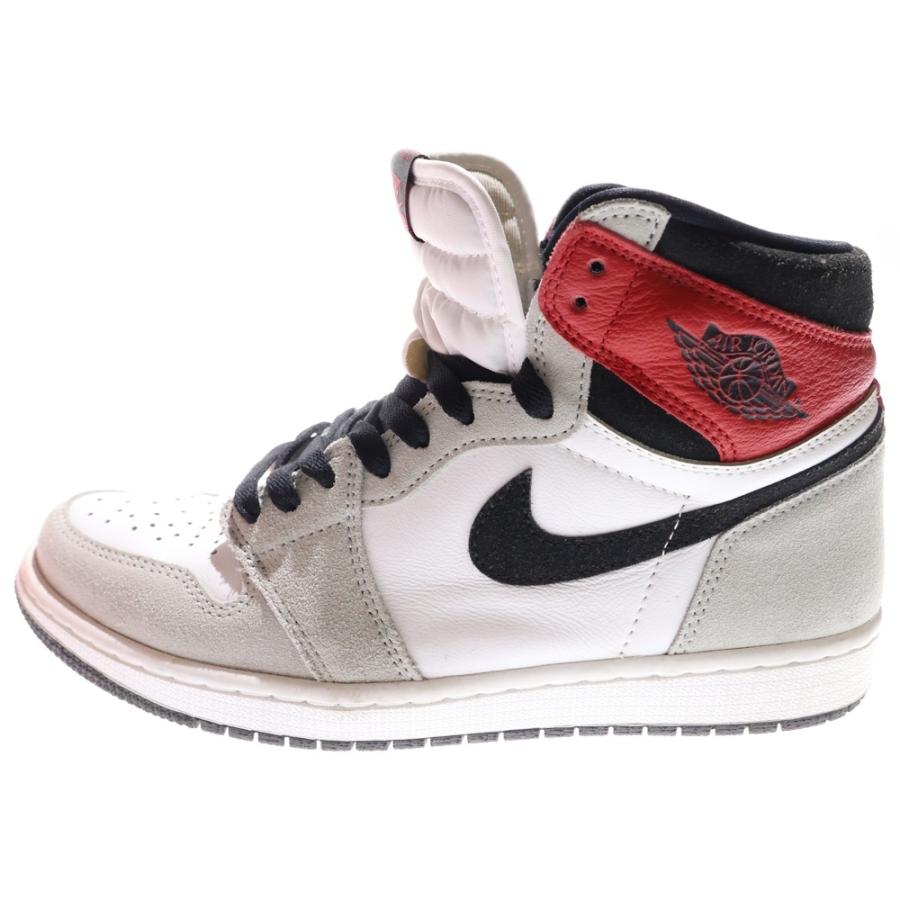 NIKE（ナイキ） AIR JORDAN 1 RETRO HIGH OG LIGHT SMOKE GREY エア