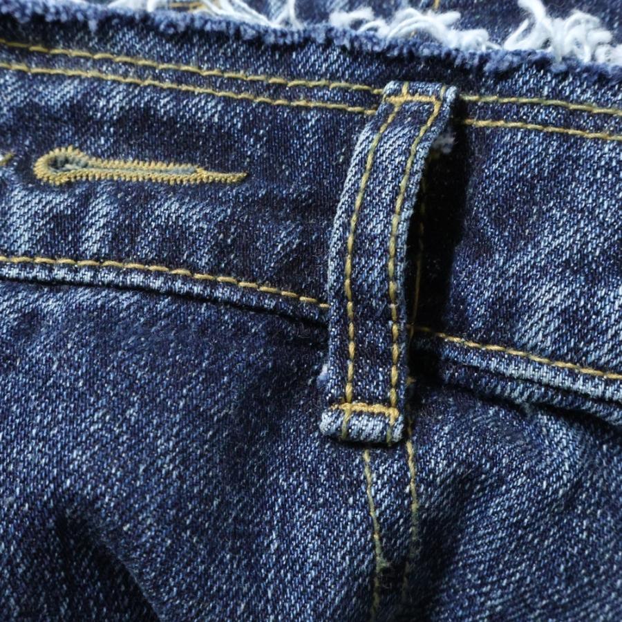 ADER error（アーダーエラー） ダメージ加工 ドッキング バギーデニム