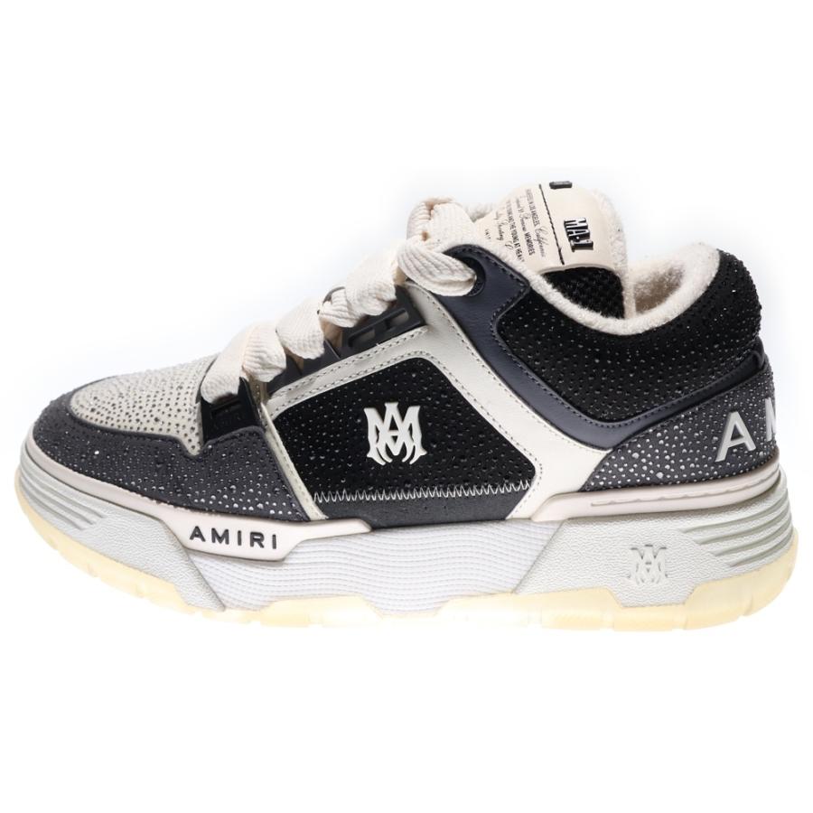 AMIRI（アミリ） MA-1 Crysta サイドロゴ ラインストーン ローカット