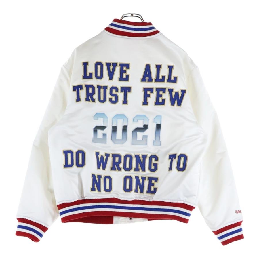 Supreme（シュプリーム） 21SS ×Mitchell & Ness Satin Varsity Jacket