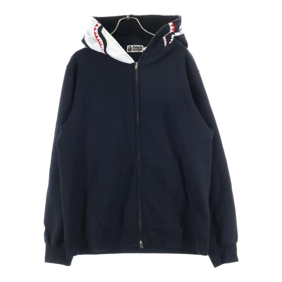 アベイシングエイプ　シャーク　フルジップパーカー GIANT SHARK FULL ZIP HOODIE | bape.com