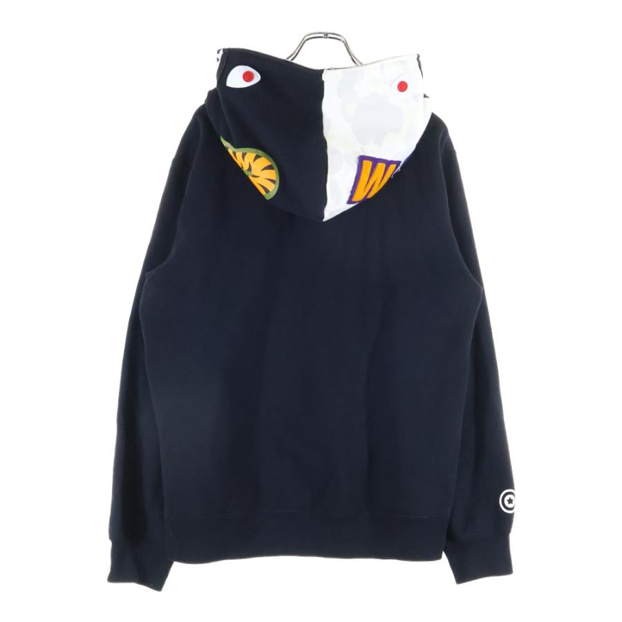 A BATHING APE（アベイシングエイプ） シャークパーカー バイカラー