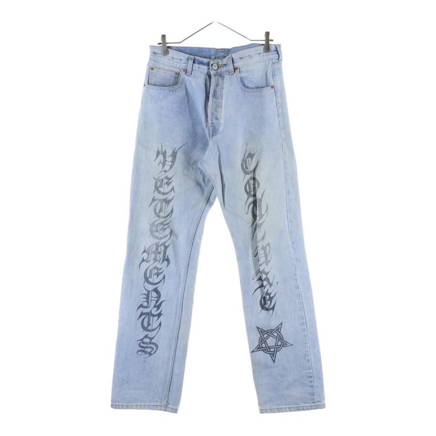 VETEMENTS（ヴェトモン） 21AW COUTURE STRAIGHT LEG DENIM クチュール  