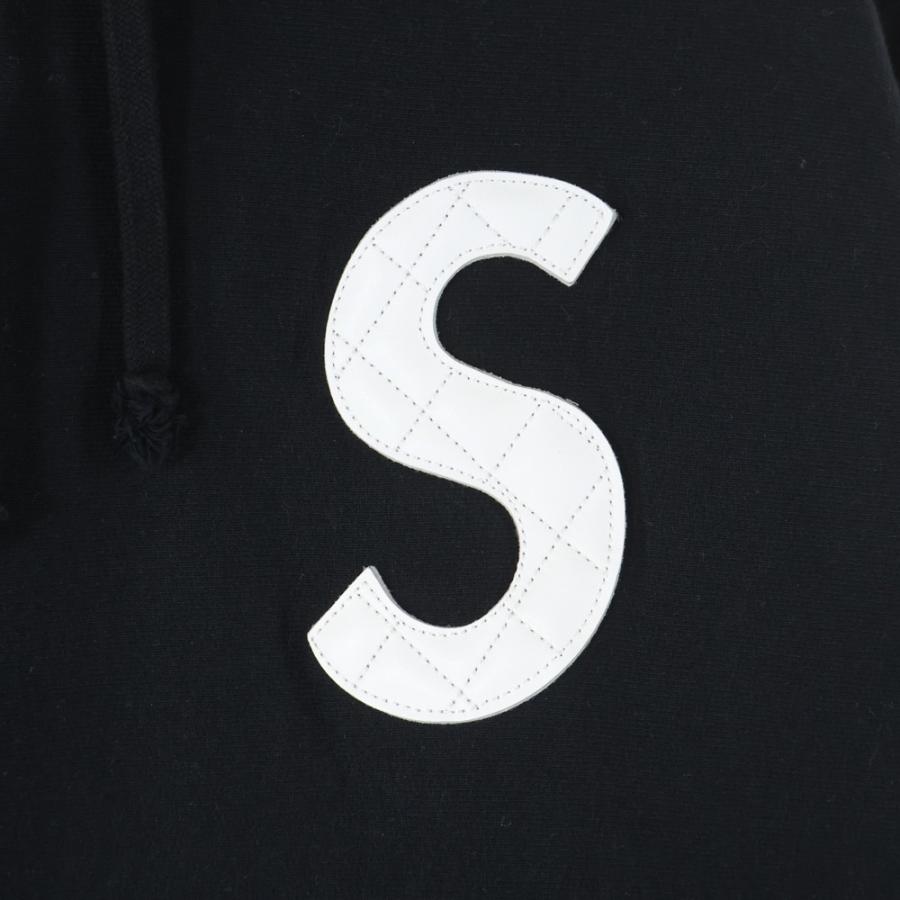 【超人気モデル】シュプリーム 20ss レザー Sロゴ パーカー Supreme（シュプリーム） 20SS S Logo Hooded Sweatshirt レザーSロゴ