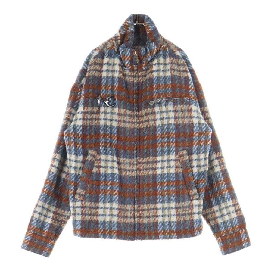 不良さん専用　CREAM SODA カスリチェック柄 ジップアップジャケット ADAMASTE（アダマスト）の「【ADAMASTE SELECT】zip up hoodie check