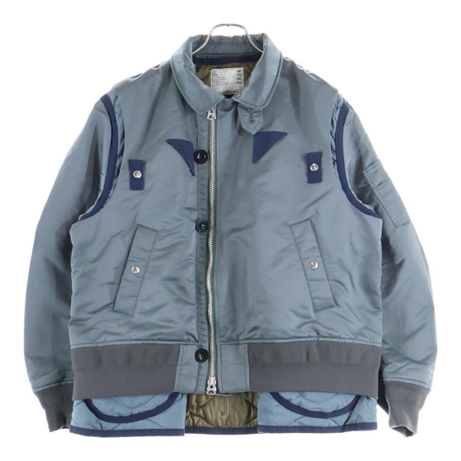 sacai（サカイ） 22AW Nylon Twill Mix Blouson ナイロンツイル