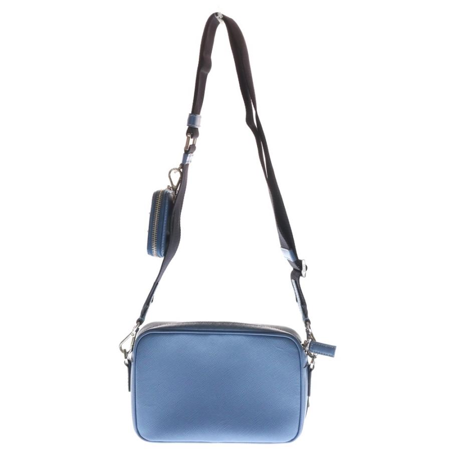 PRADA（プラダ） サフィアーノレザーショルダーバッグ 三角ロゴ