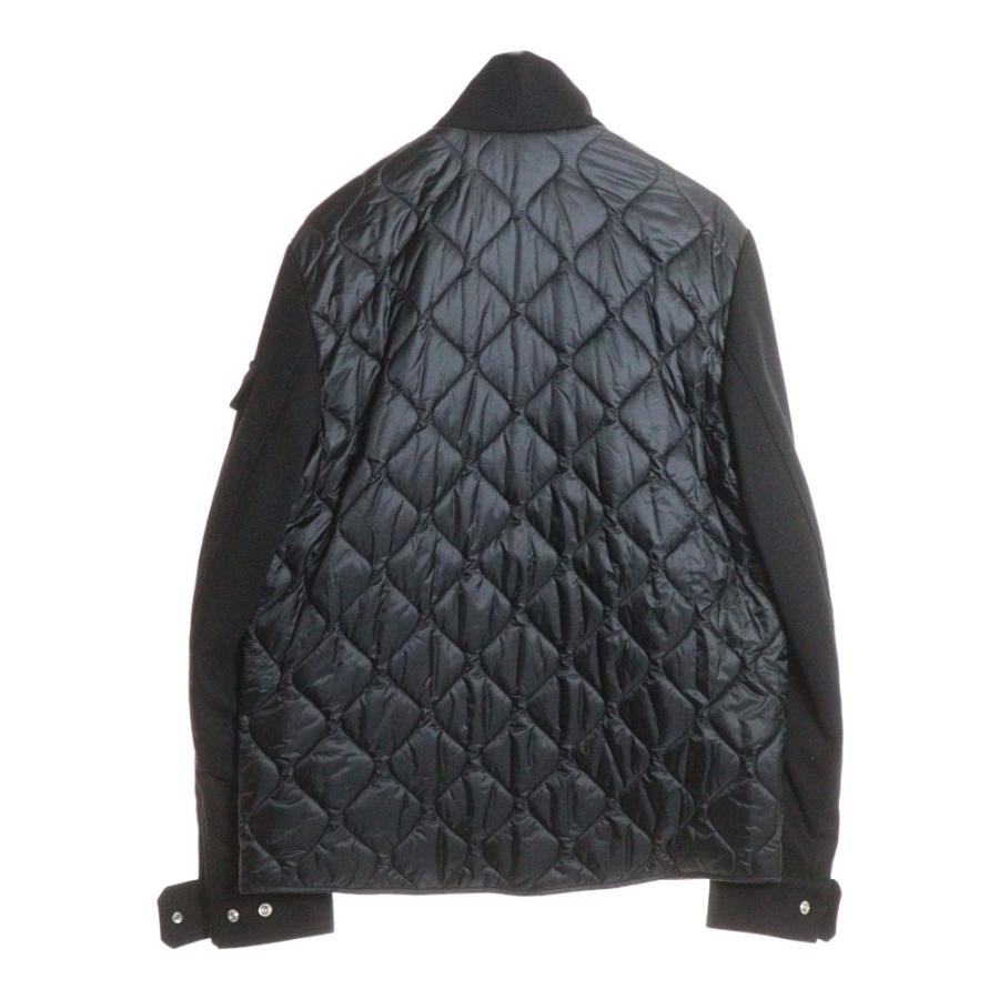 MONCLER（モンクレール） 25AW Avoine ナイロン/ウール切返しショート