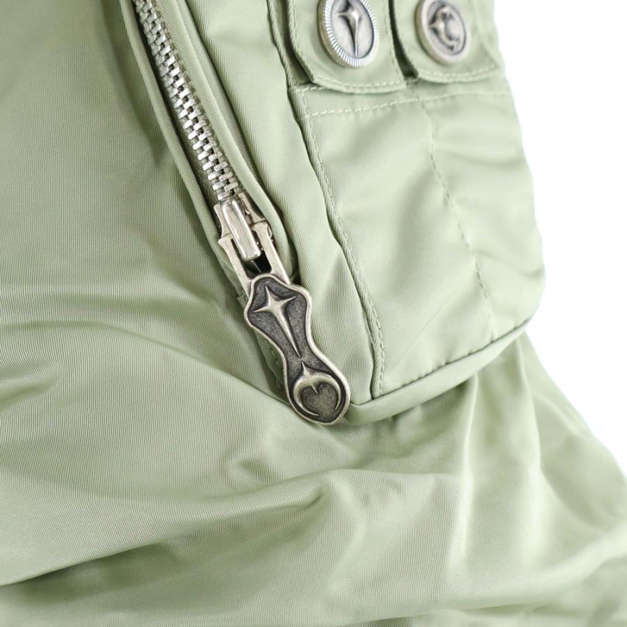 THUG CLUB サグクラブ 24AW NYLON STUDDED BOMBER ナイロン スタッズ