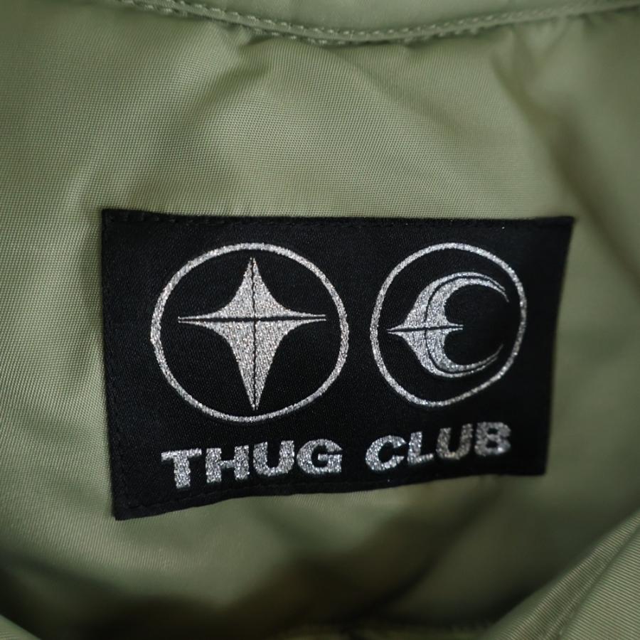 THUG CLUB サグクラブ 24AW NYLON STUDDED BOMBER ナイロン スタッズ