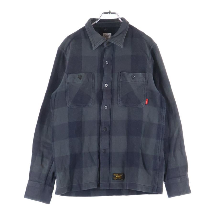 WTAPS（ダブルタップス） 14AW ヘビーネルシャツ コットンチェック