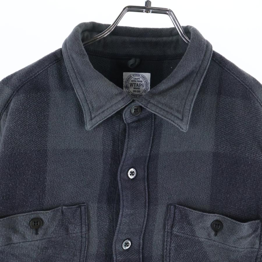 WTAPS（ダブルタップス） 14AW ヘビーネルシャツ コットンチェック