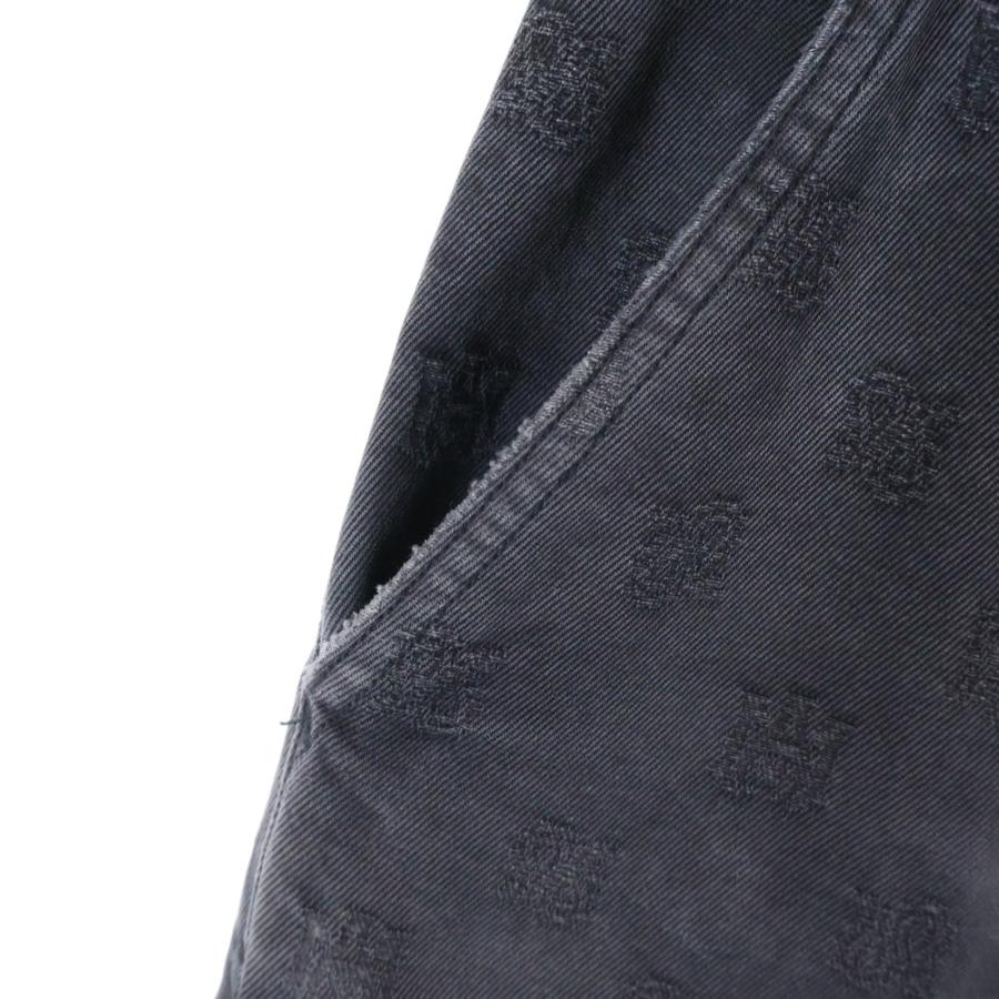 AMIRI（アミリ） Buggy Cargo 総柄ロゴ ワイドカーゴデニムパンツ