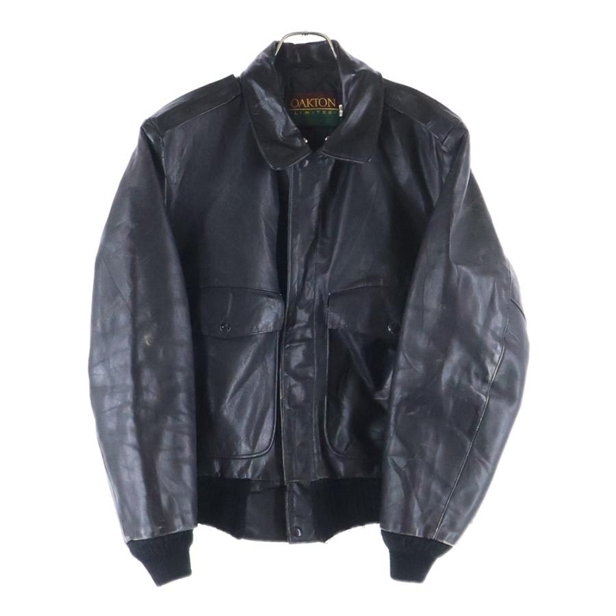 NO BRAND ノーブランド OAKLTON(オークトン)80〜90's G-1 レザー