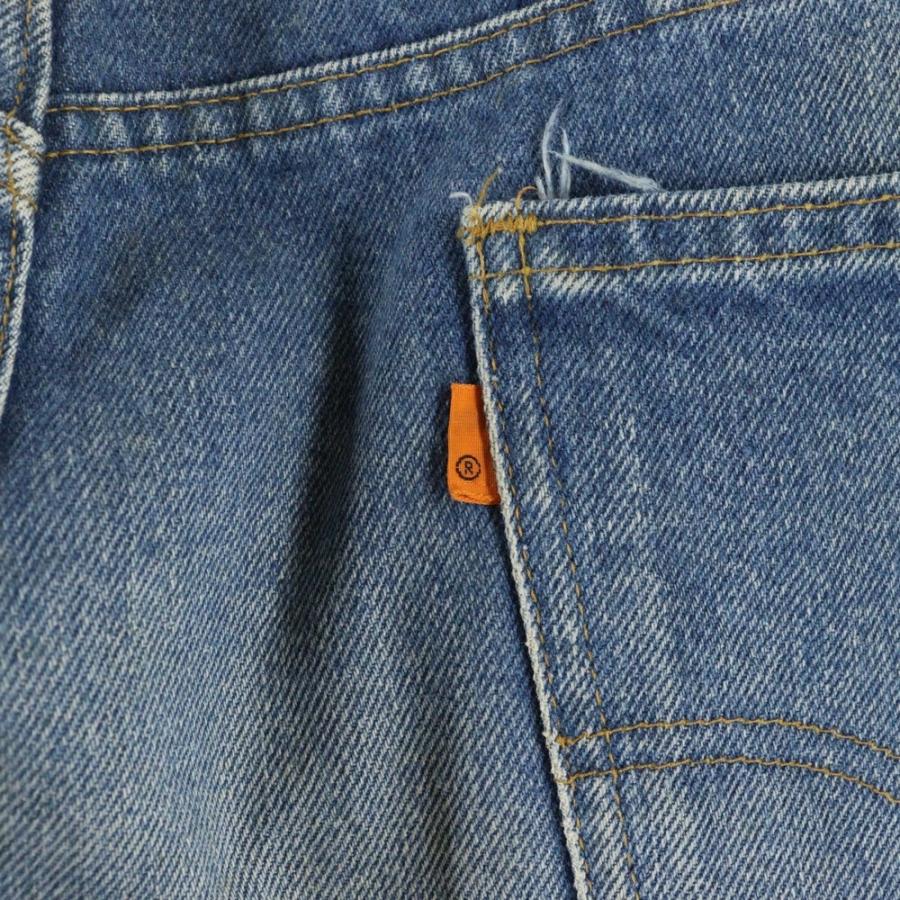 Levi's（リーバイス） 646-0217 ヴィンテージ オレンジタブ ボタン裏