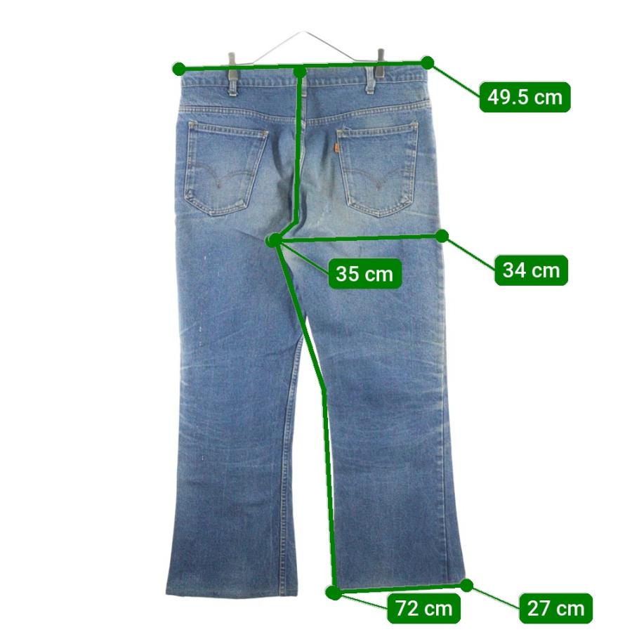 Levi's（リーバイス） 646-0217 ヴィンテージ オレンジタブ ボタン裏