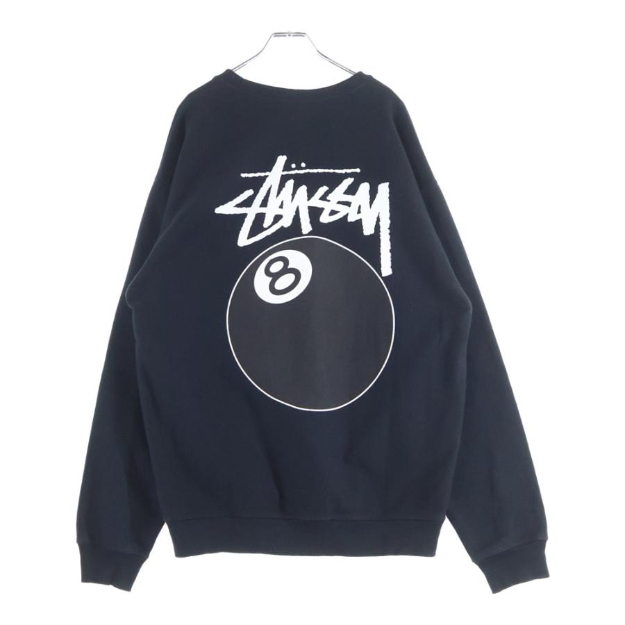 R*N様 stussy ステューシー STUSSY（ステューシー） 両面8ボールプリント スウェット ブラック