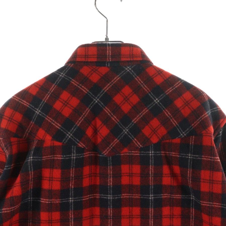 SAINT LAURENT PARIS サンローランパリ 13AW ウールフランネルチェック