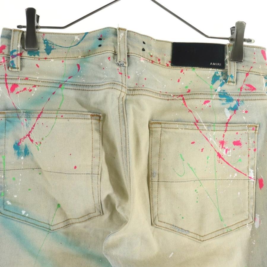 AMIRI（アミリ） クラッシュ ペイント ペンキダメージ加工 スキニー
