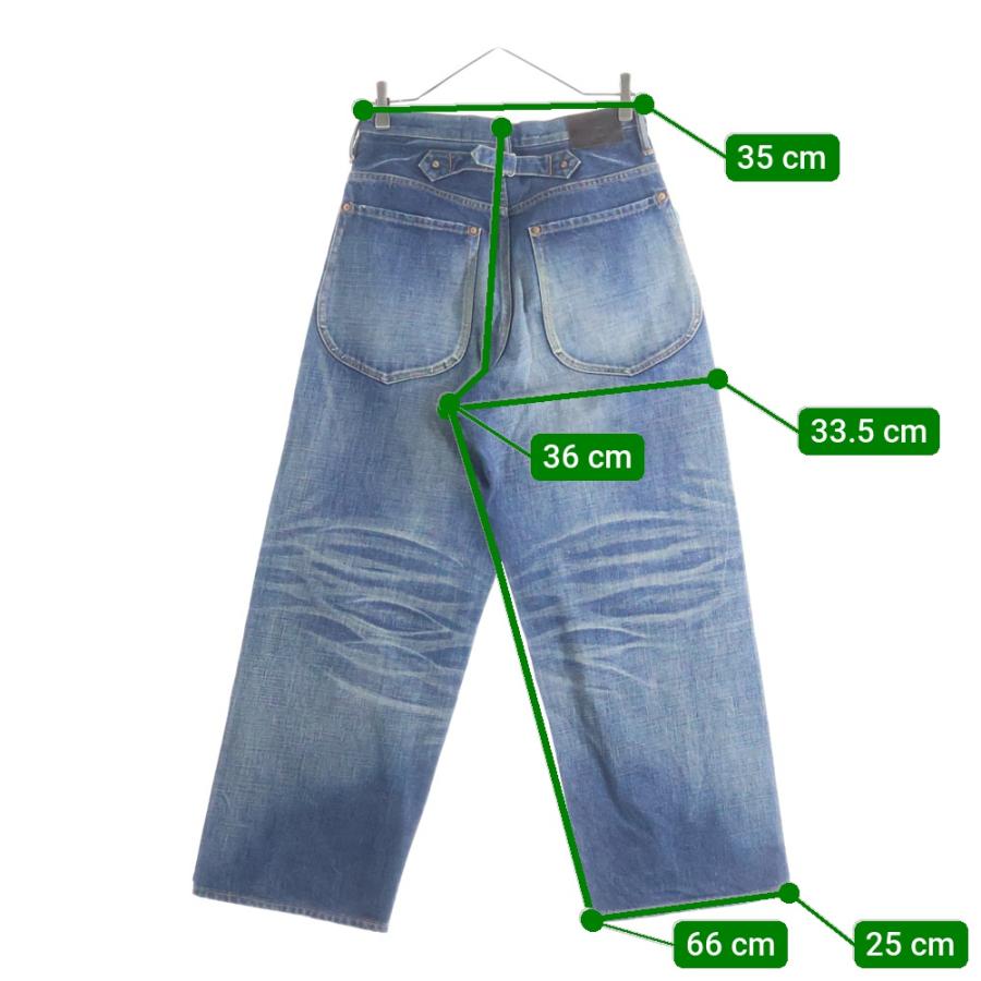 SUGARHILL シュガーヒル 22AW MUSTY FADED CLASSIC DENIM PANTS