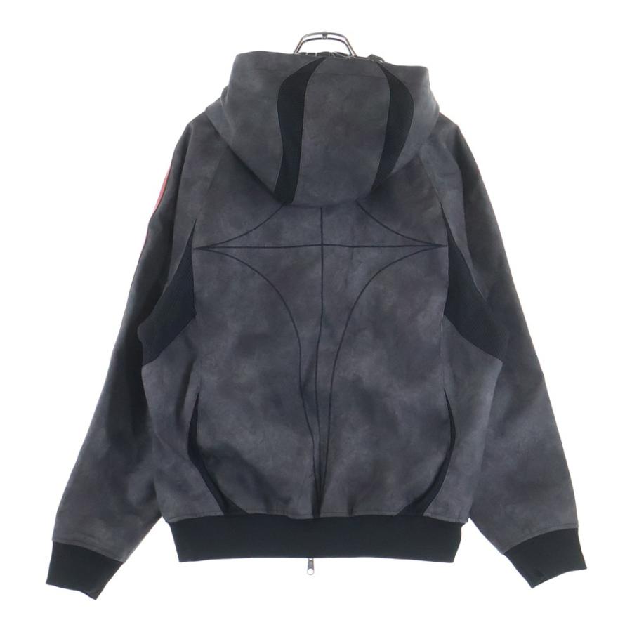 THUG CLUB サグクラブ ×adidas TEAMGEIST FAUX LEATHER JACKET