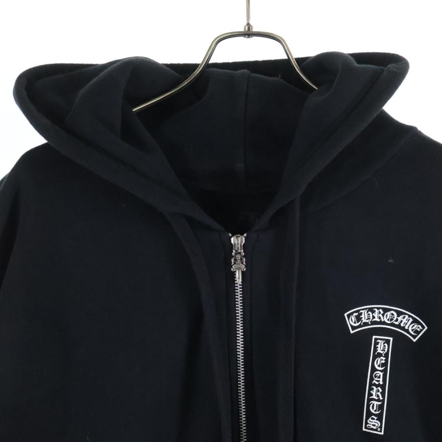 CHROME HEARTS（クロムハーツ） SWTSHRT HD ZIP Tバー ダガージップ