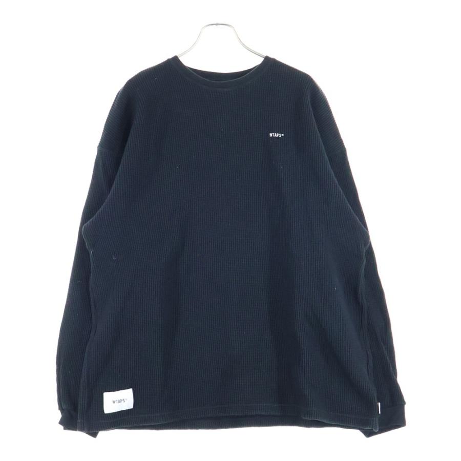 WTAPS（ダブルタップス） 22AW WAFFLE LS COTTON LOOSE SIGN ロゴ刺繍
