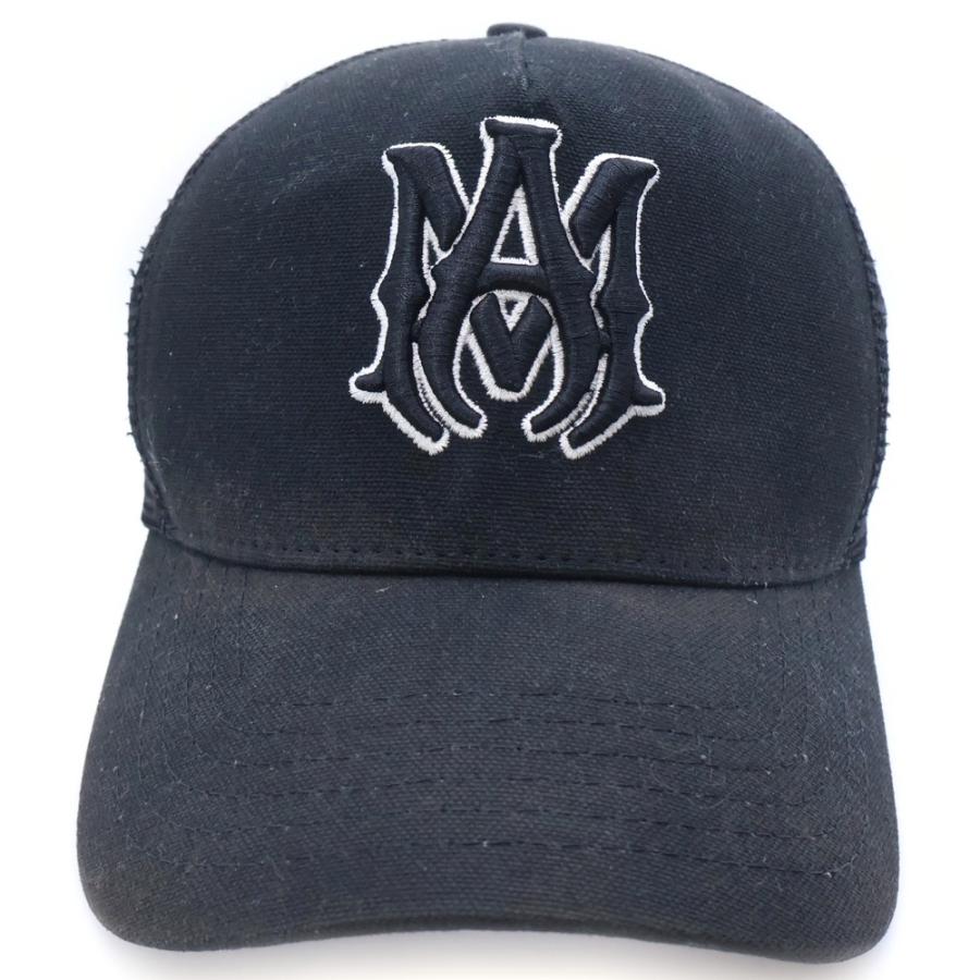 AMIRI アミリ MA ロゴ刺繍 メッシュ トラッカー キャップ AMIRI（アミリ） MA TRUCKER CAP MAロゴ刺繍 メッシュトラッカー