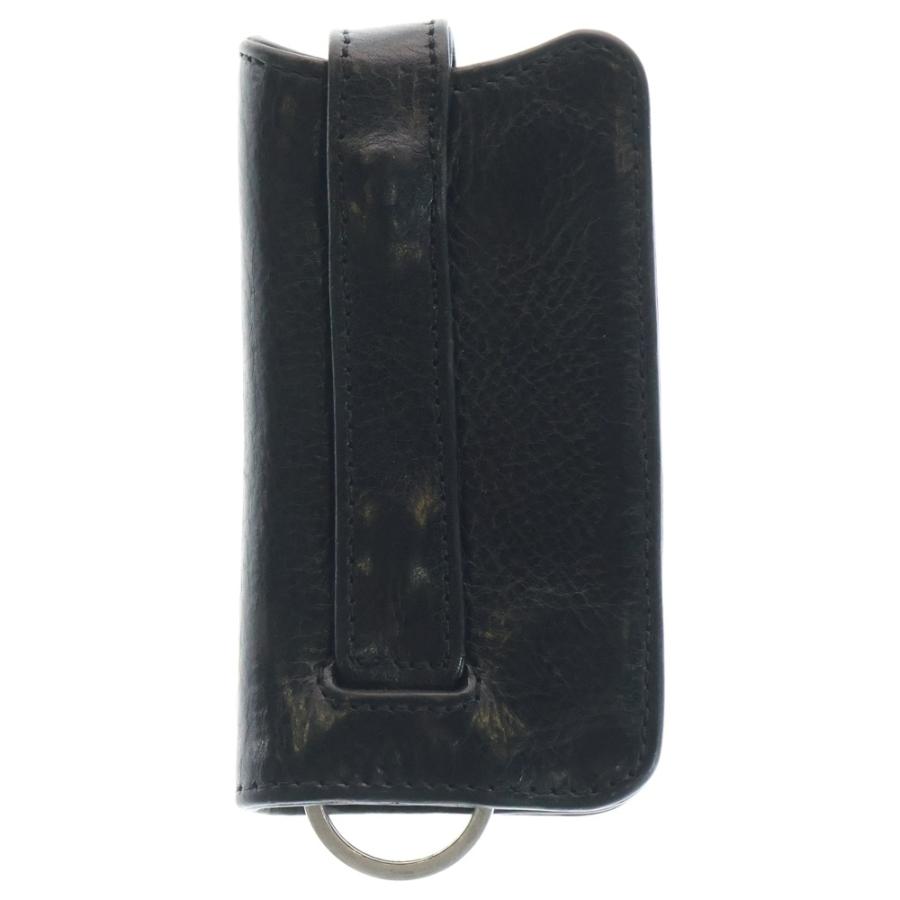 CHROME HEARTS（クロムハーツ） KEY CASE クロスボールボタン レザー
