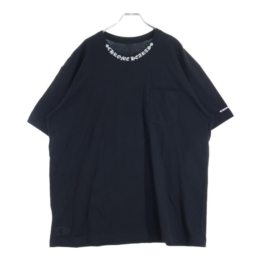 CHROME HEARTS（クロムハーツ） NECK LOGO S/S TEE ネックロゴプリント