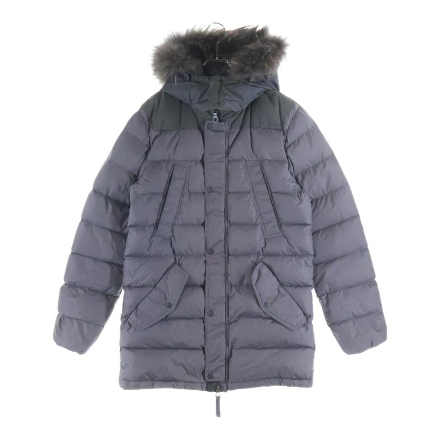 DUVETICA（デュベティカ） ファーフード/エルボパッチ付き ダウン