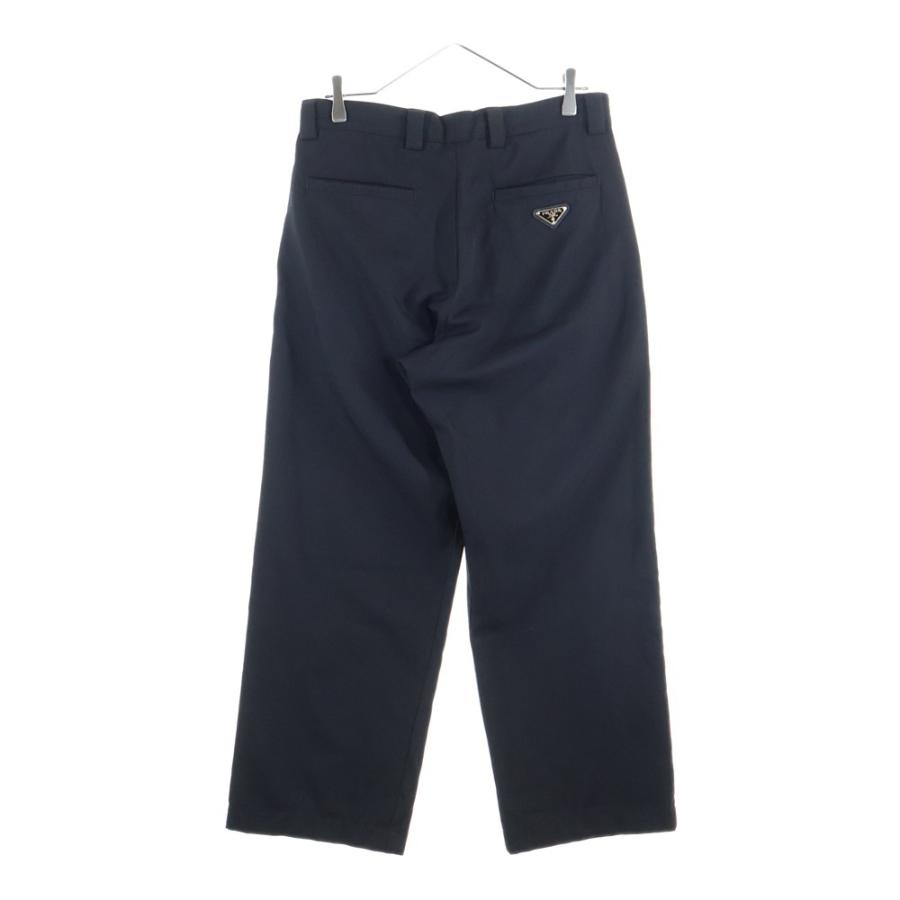 PRADA（プラダ） 23SS トライアングルプレート ワイドスラックス