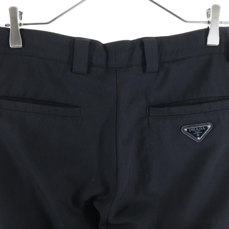 PRADA（プラダ） 23SS トライアングルプレート ワイドスラックス