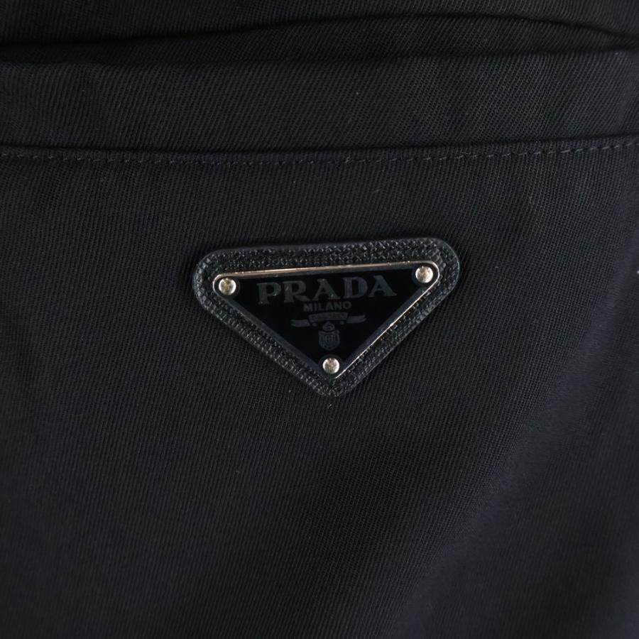 PRADA（プラダ） 23SS トライアングルプレート ワイドスラックス