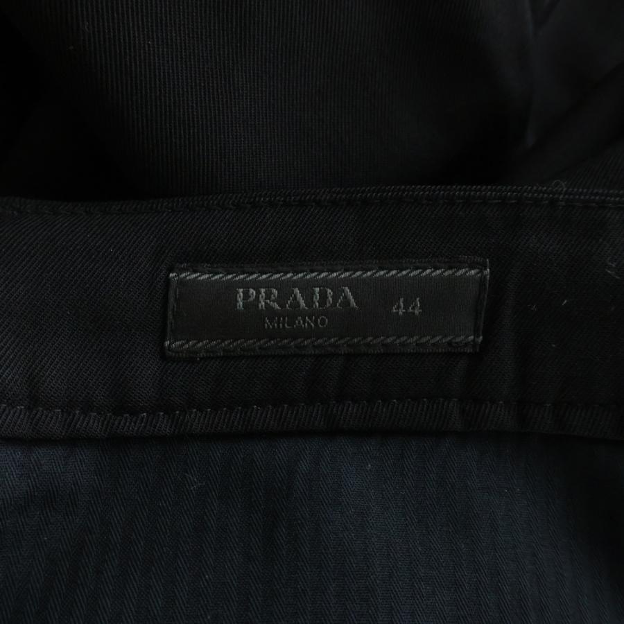 PRADA（プラダ） 23SS トライアングルプレート ワイドスラックス