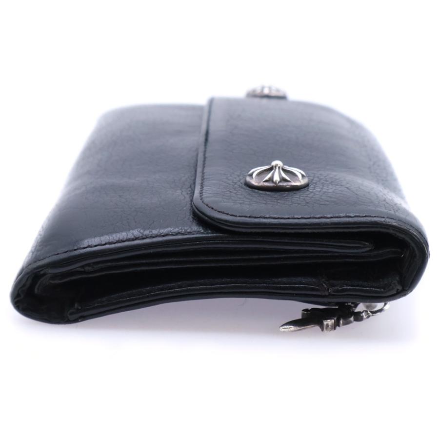 CHROME HEARTS（クロムハーツ） WAVE ウェーブ レザーウォレット 財布