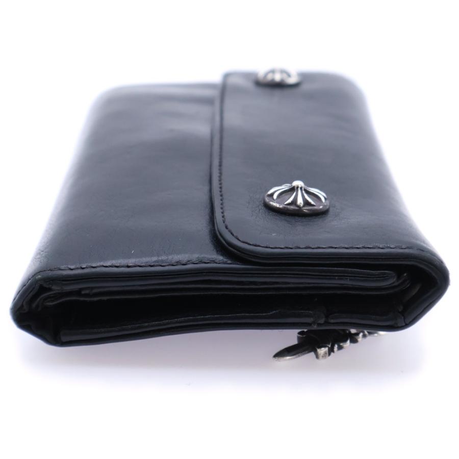 CHROME HEARTS（クロムハーツ） WAVE ウェーブ レザーウォレット 財布