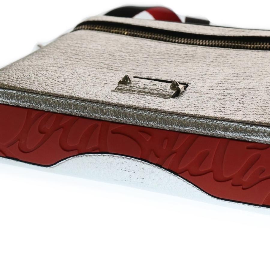 クリスチャンルブタン Christian Louboutin ショルダーバッグ キピポーチ 2WAY ハンドバッグ シルバー Christian Louboutin】【KYPIPOUCH】クリスチャンルブタン『キピポーチ
