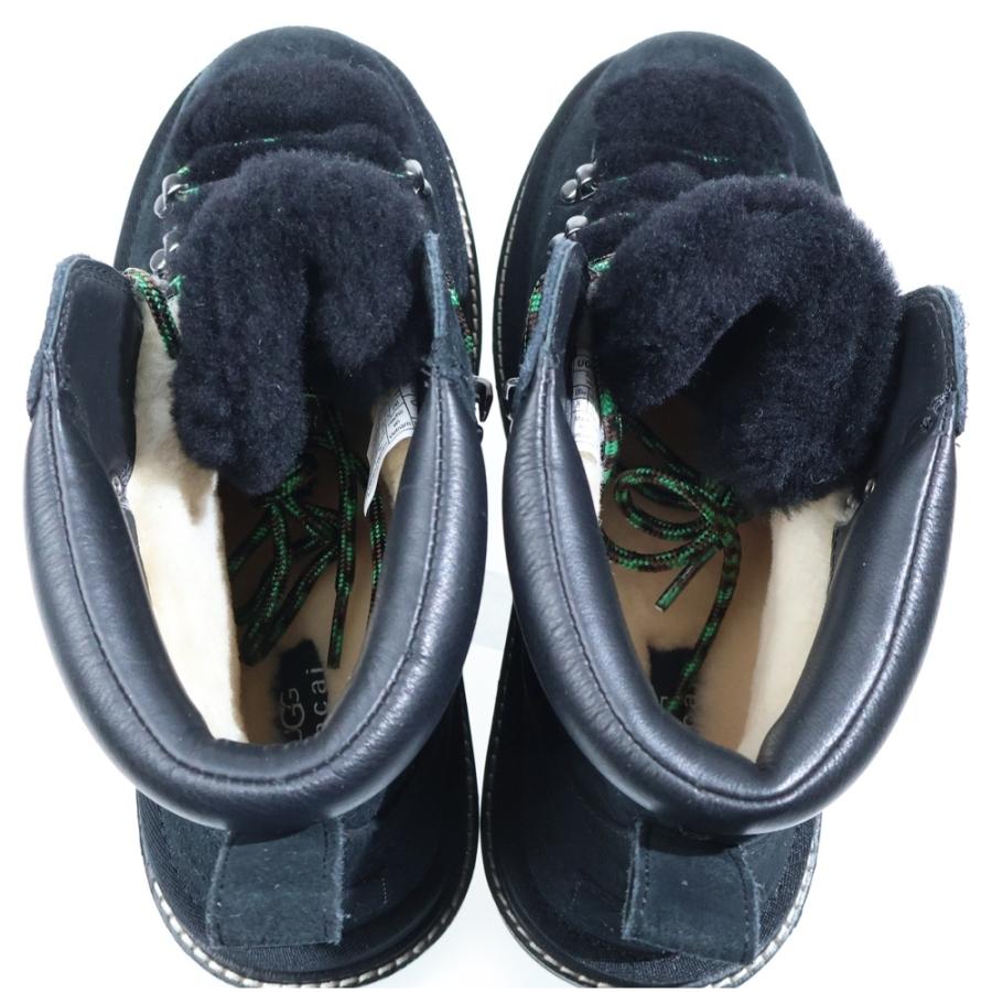 UGG（アグ） ×sacai Lace-up Boots サカイ レースアップ ボア ブーツ
