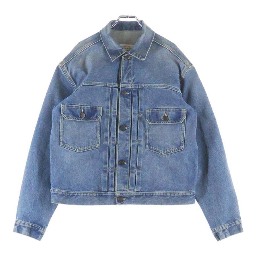 MM6 メゾンマルジェラ 24AW デニムシャツジャケット44 インディゴ MM6 Maison Margiela＞24'AW コレクションスタート | st company