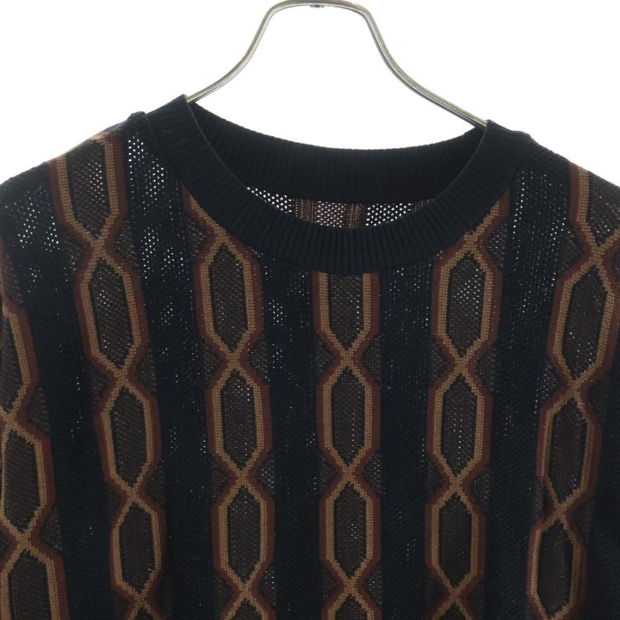 WACKO MARIA（ワコマリア） 24SS STRIPED JACQUARD KNIT SWEATER
