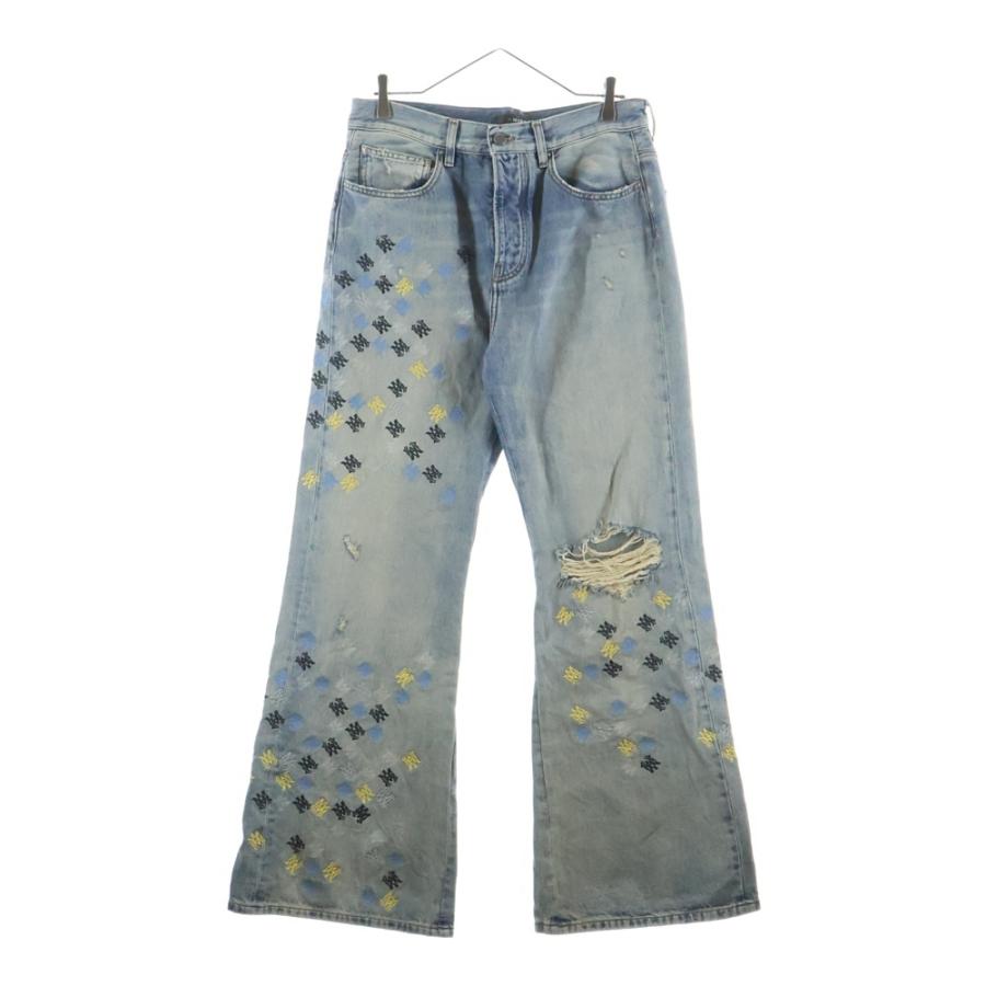AMIRI（アミリ） 25SS MA QUAD EMBROIDERED FLARE / IND ロゴ刺繍