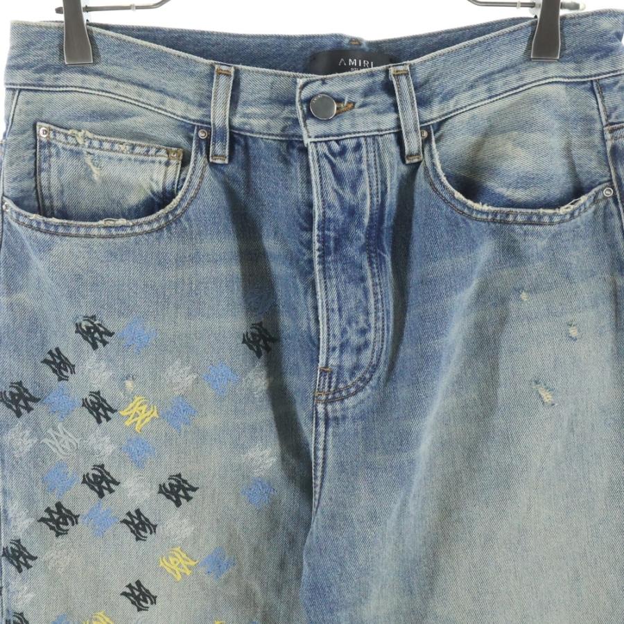 AMIRI（アミリ） 25SS MA QUAD EMBROIDERED FLARE / IND ロゴ刺繍