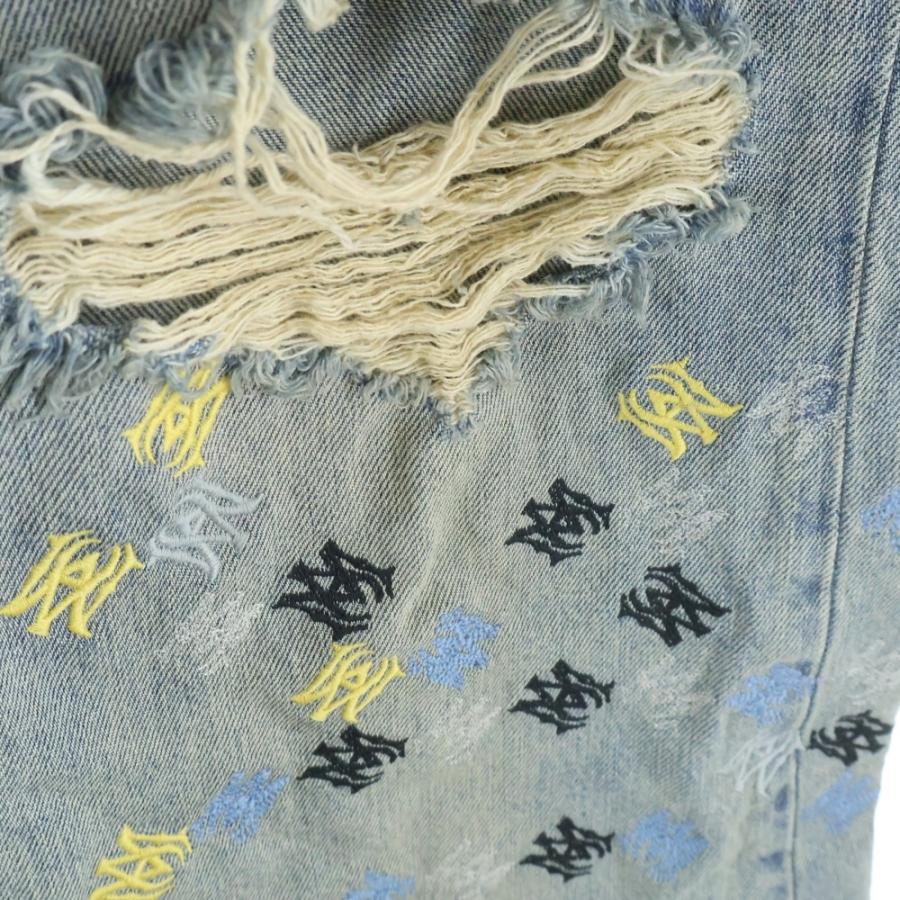 AMIRI（アミリ） 25SS MA QUAD EMBROIDERED FLARE / IND ロゴ刺繍