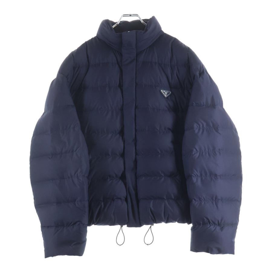 PRADA（プラダ） トライアングルロゴ クロップドダウン アウター 