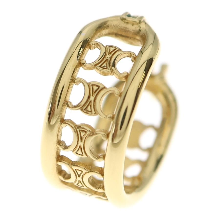 CELINE（セリーヌ） トリオンフ フープピアス ゴールド 片耳のみ