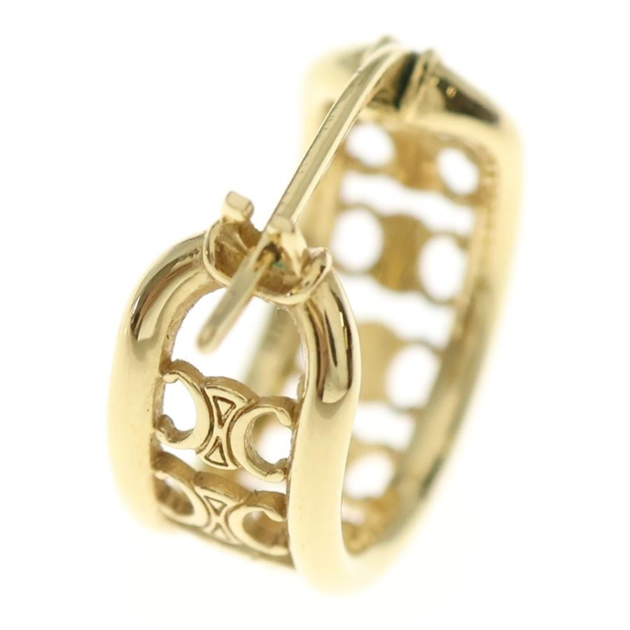 CELINE（セリーヌ） トリオンフ フープピアス ゴールド 片耳のみ